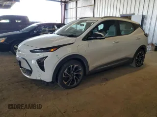 2022 Chevrolet Bolt EUV Premier with VIN 1G1FZ6S05N4107361, listed as a Copart auction lot 43186405 with 41,160 mi miles and Salvage Title. Bid and sale history available at carsss.com. Image 1.