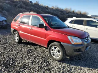2008 Kia Sportage LX with VIN KNDJE723587507680, listed as a Copart auction lot 47642535 with 146,138 mi miles and Salvage Title. Bid and sale history available at DreamBid. Image 4.