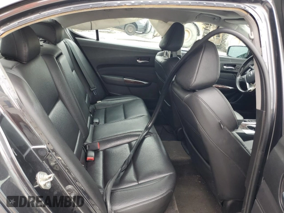2015 Acura TLX with VIN 19UUB1F37FA010497, listed as a Copart auction lot 62029345 with 182,675 mi miles and Salvage title. Bid and sale history available at DreamBid. Image 10.
