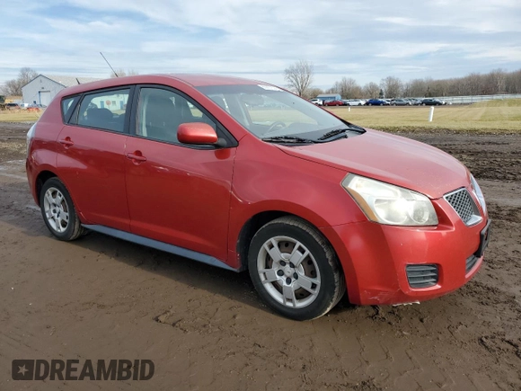 2009 Pontiac Vibe w/1SB with VIN 5Y2SP67029Z432885, listed as a Copart auction lot 86887634 with 182,463 mi miles and Salvage Title. Bid and sale history available at carsss.com. Image 4.