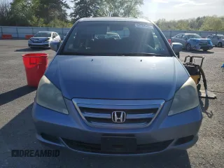 2006 Honda Odyssey EX-L with VIN 5FNRL387X6B032224, listed as a Copart auction lot 54704905 with 190,440 mi miles and Salvage Title. Bid and sale history available at carsss.com. Image 5.
