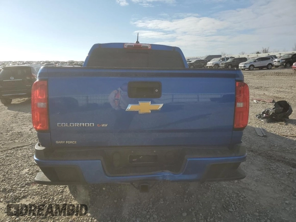2019 Chevrolet Colorado 2WD Z71 with VIN 1GCGSDEN1K1103879, listed as a Copart auction lot 88934105 with 108,570 mi miles and Salvage Title. Bid and sale history available at carsss.com. Image 6.