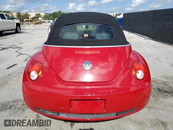 2010 Volkswagen Beetle Final Edition with VIN 3VWRW3AL6AM008857, listed as a Copart auction lot 64312235 with 104,318 mi miles and Salvage title. Bid and sale history available at DreamBid. Image 6.