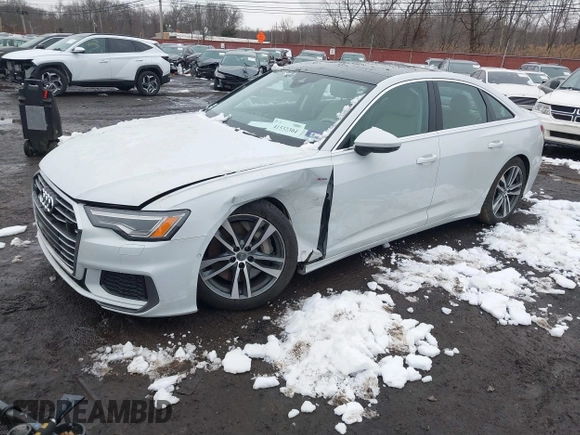 2019 Audi A6 Premium Plus with VIN WAUL2AF28KN052114, listed as a IAAI auction lot 41532304 with 29,252 mi miles. Bid and sale history available at carsss.com. Image 19.