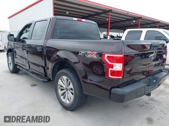 2018 Ford F-150 XL with VIN 1FTEW1CPXJKD65746, listed as a IAAI auction lot 42383442 with 80,171 mi miles and . Bid and sale history available at DreamBid. Image 3.
