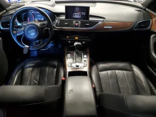2015 Audi A6 3.0T Prestige with VIN WAUHGAFC4FN016846, listed as a Copart auction lot 46634795 with 121,347 mi miles and Clean Title. Bid and sale history available at carsss.com. Image 8.