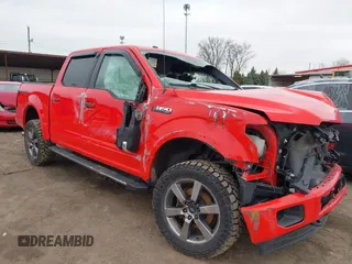 2017 Ford F-150 XL with VIN 1FTEW1EG1HKC32302, listed as a IAAI auction lot 42017882 with 115,868 mi miles. Bid and sale history available at carsss.com. Image 1.