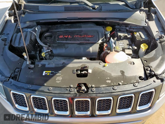 2017 Jeep Compass Sport с VIN 3C4NJDAB2HT666964, выставлен на аукционе Copart как лот 48505995 с пробегом 103 236 миль миль и Списание • Salvage title. История ставок и продаж доступна на DreamBid. Изображение 12.