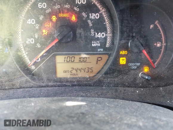 2015 Toyota Yaris L with VIN VNKKTUD36FA020789, listed as a IAAI auction lot 39904230 with 244,435 mi miles and . Bid and sale history available at DreamBid. Image 13.