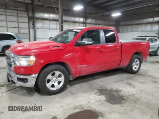 2021 Ram 1500 Big Horn with VIN 1C6SRFBT1MN800685, listed as a Copart auction lot 48401345 with 69,211 mi miles and Salvage Title. Bid and sale history available at carsss.com. Image 1.