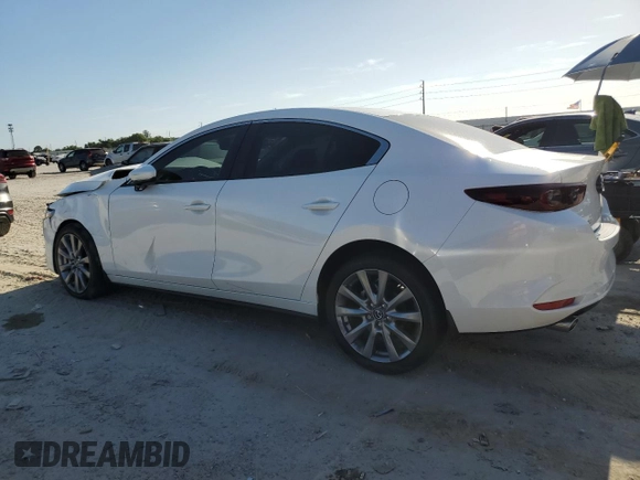 2025 Mazda 3 S Preferred with VIN JM1BPACM9S1764810, listed as a Copart auction lot 55268805 with Not provided miles and Salvage title. Bid and sale history available at DreamBid. Image 2.