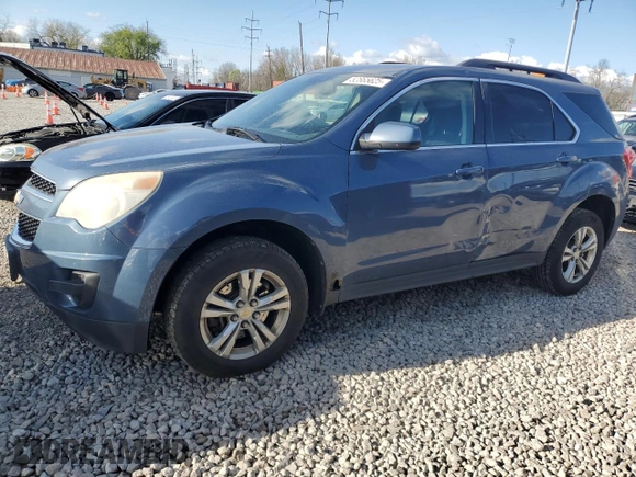 2011 Chevrolet Equinox LT w/1LT with VIN 2CNALDEC4B6480622, listed as a Copart auction lot 52865625 with 236,954 mi miles and Salvage Title. Bid and sale history available at carsss.com. Image 1.