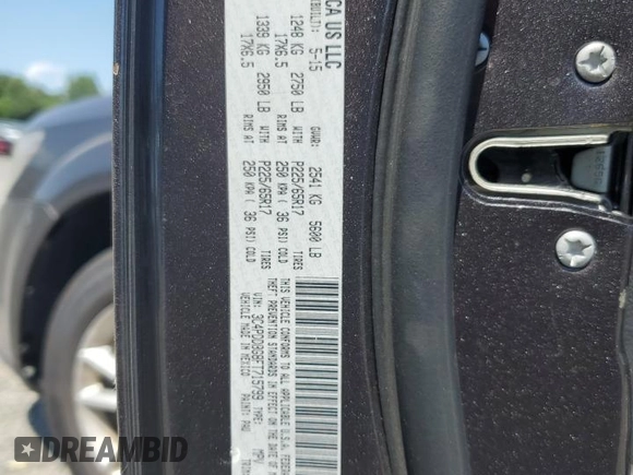 2015 Dodge Journey SXT with VIN 3C4PDDBG8FT715799, listed as a Copart auction lot 61681915 with 128,164 mi miles and Clean title. Bid and sale history available at DreamBid. Image 13.