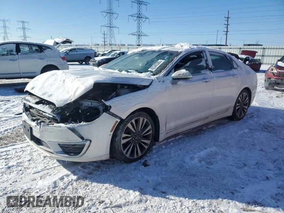 2019 Lincoln MKZ Reserve II with VIN 3LN6L5F96KR606972, listed as a Copart auction lot 42345565 with 55,876 mi miles and Salvage title. Bid and sale history available at DreamBid. Image 1.