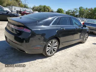 2017 Lincoln MKZ Hybrid Reserve with VIN 3LN6L5MU9HR639643, listed as a Copart auction lot 49962385 with 145,070 mi miles and Salvage Title. Bid and sale history available at DreamBid. Image 3.