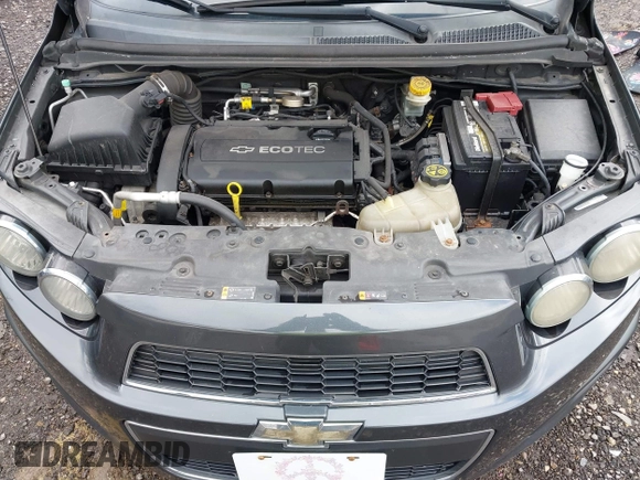 2014 Chevrolet Sonic LT with VIN 1G1JC5SH5E4202854, listed as a IAAI auction lot 42049844 with 150,705 mi miles and . Bid and sale history available at DreamBid. Image 10.