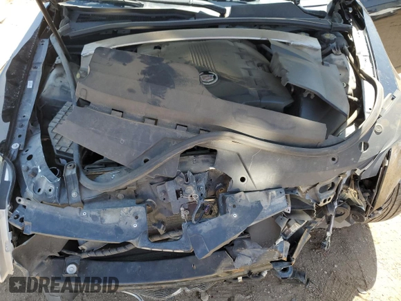 2013 Cadillac CTS Luxury with VIN 1G6DG5E51D0170567, listed as a Copart auction lot 52141015 with 87,078 mi miles and Salvage title. Bid and sale history available at DreamBid. Image 11.
