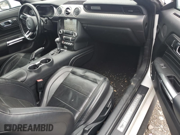 2019 Ford Mustang GT Premium with VIN 1FATP8FF9K5150235, listed as a Copart auction lot 51669425 with 83,278 mi miles and Salvage Title. Bid and sale history available at carsss.com. Image 8.