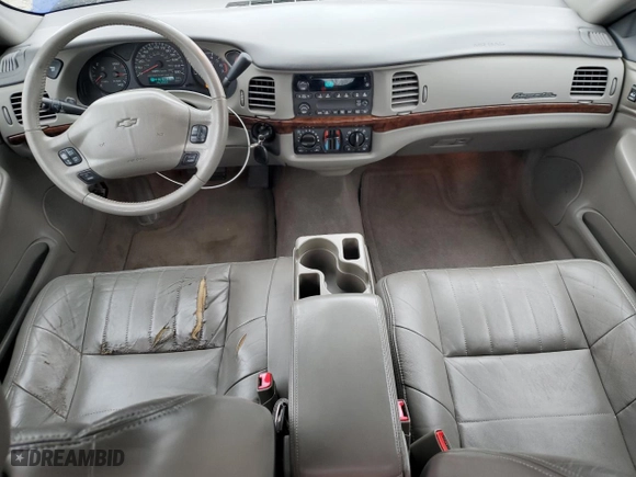 2005 Chevrolet Impala LS with VIN 2G1WH52K059331133, listed as a Copart auction lot 50001015 with 137,933 mi miles and Salvage Title. Bid and sale history available at carsss.com. Image 8.