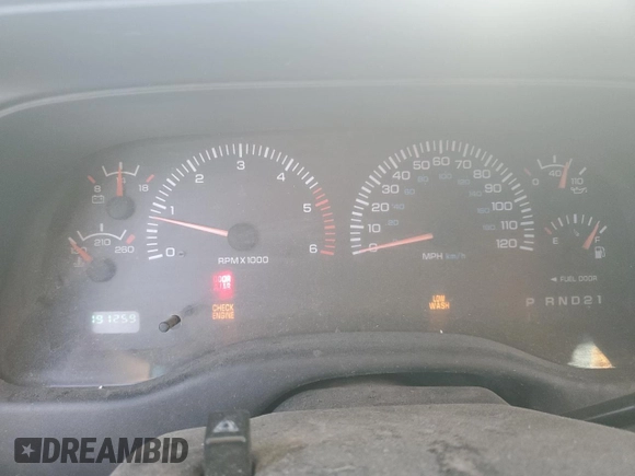 1999 Dodge Durango with VIN 1B4HS28Y4XF529071, listed as a Copart auction lot 52450525 with 191,259 mi miles and Salvage title. Bid and sale history available at DreamBid. Image 9.