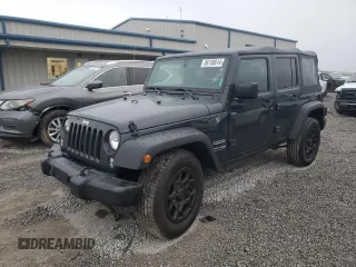 2018 Jeep Wrangler Unlimited Sport S with VIN 1C4HJWDG7JL918600, listed as a Copart auction lot 86150614 with 72,810 mi miles and Salvage title. Bid and sale history available at DreamBid. Image 1.