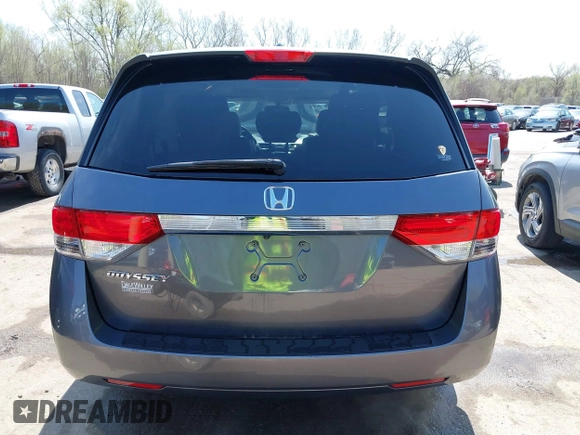 2014 Honda Odyssey EX-L with VIN 5FNRL5H64EB100941, listed as a IAAI auction lot 41918845 with 175,748 mi miles and . Bid and sale history available at DreamBid. Image 16.
