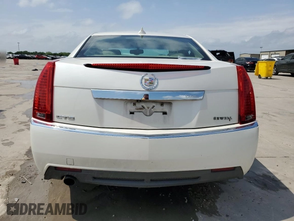 2011 Cadillac CTS Luxury with VIN 1G6DE5EY1B0152082, listed as a Copart auction lot 54698055 with Not provided miles and Salvage title. Bid and sale history available at DreamBid. Image 6.