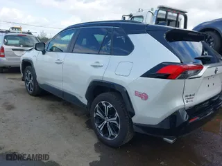 2024 Toyota RAV4 Prime XSE with VIN JTMEB3FV0RD225240, listed as a IAAI auction lot 41896634 with 5,679 mi miles. Bid and sale history available at carsss.com. Image 3.