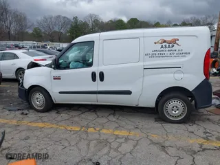 2017 Ram ProMaster City Cargo Van Tradesman with VIN ZFBERFAB7H6E80597, listed as a IAAI auction lot 41730070 with 244,662 mi miles. Bid and sale history available at carsss.com. Image 14.