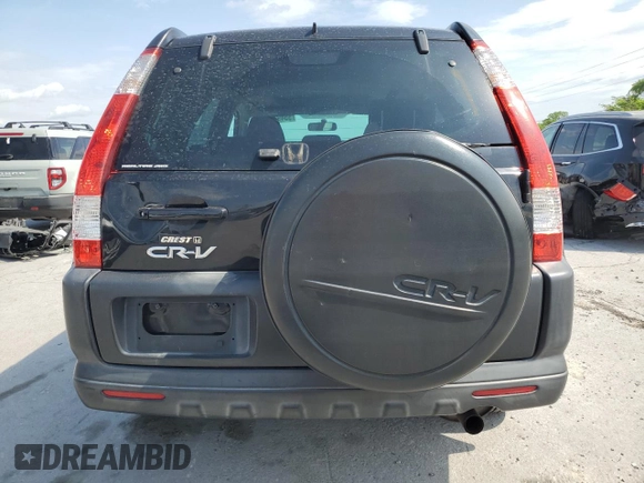 2005 Honda CR-V EX with VIN SHSRD78885U309215, listed as a Copart auction lot 55494465 with 165,545 mi miles and Clean Title. Bid and sale history available at carsss.com. Image 6.