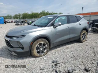 2023 Chevrolet Blazer LT с VIN 3GNKBHR45PS160277, выставлен на аукционе Copart как лот 54910665 с пробегом 29 338 миль миль и Списание • Salvage title. История ставок и продаж доступна на DreamBid. Изображение 1.