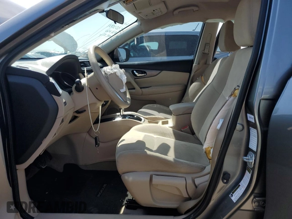 2015 Nissan Rogue SV with VIN KNMAT2MT4FP546716, listed as a Copart auction lot 52157585 with 115,348 mi miles and Salvage Title. Bid and sale history available at carsss.com. Image 7.