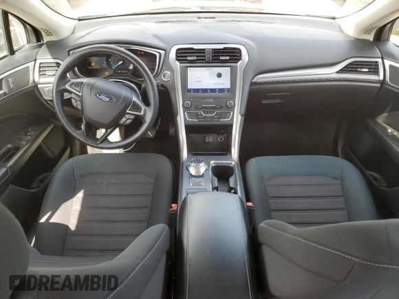 2020 Ford Fusion SE with VIN 3FA6P0HD6LR199675, listed as a Copart auction lot 57139435 with 38,099 mi miles and Salvage title. Bid and sale history available at DreamBid. Image 8.