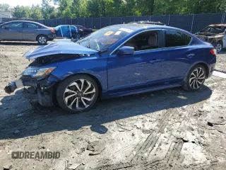 2018 Acura ILX Special Edition with VIN 19UDE2F45JA006043, listed as a Copart auction lot 57222165 with 75,744 mi miles and Salvage title. Bid and sale history available at DreamBid. Image 1.