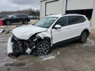 2021 Volkswagen Tiguan S with VIN 3VV1B7AX9MM051925, listed as a Copart auction lot 48965285 with Not Provided miles and Salvage Title. Bid and sale history available at DreamBid. Image 1.