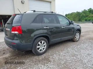 2012 Kia Sorento LX with VIN 5XYKT3A65CG254788, listed as a IAAI auction lot 42213355 with 137,772 mi miles and . Bid and sale history available at carsss.com. Image 4.