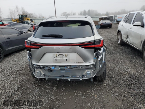 2023 Lexus NX with VIN JTJKKCFZ0P2014650, listed as a Copart auction lot 43068965 with 31,681 mi miles and Salvage Title. Bid and sale history available at carsss.com. Image 6.