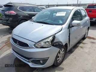 2017 Mitsubishi Mirage SE z VIN ML32A4HJ4HH002795, wystawiony jako IAAI lot #42063244 z przebiegiem 111 378 mil mil oraz . Historia ofert i sprzedaży dostępna na DreamBid. Obrazek 2.