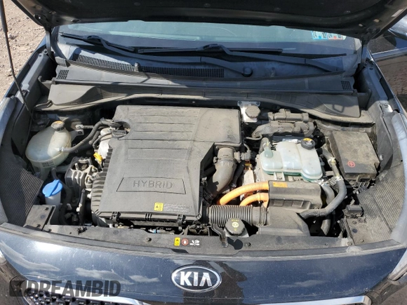 2017 Kia Niro Touring with VIN KNDCE3LC4H5072016, listed as a Copart auction lot 58342094 with 83,163 mi miles and Salvage Title. Bid and sale history available at carsss.com. Image 11.