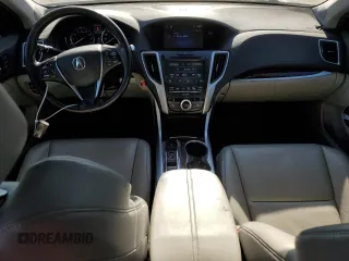 2016 Acura TLX V6 with VIN 19UUB2F31GA006713, listed as a Copart auction lot 49387325 with 157,066 mi miles and Salvage title. Bid and sale history available at DreamBid. Image 8.