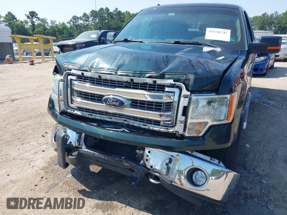 2014 Ford F-150 XL with VIN 1FTFX1EF2EFB05622, listed as a IAAI auction lot 42558747 with 146,661 mi miles and . Bid and sale history available at DreamBid. Image 6.