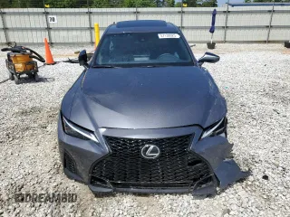 2024 Lexus IS 350 F Sport with VIN JTHBZ1B24R5082333, listed as a Copart auction lot 57138925 with 2,477 mi miles and Salvage title. Bid and sale history available at DreamBid. Image 5.