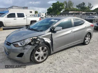 2011 Hyundai Elantra Limited z VIN KMHDH4AE3BU148310, wystawiony jako Copart lot #45709695 z przebiegiem 148 205 mil mil oraz Szkoda całkowita • Salvage title. Historia ofert i sprzedaży dostępna na DreamBid. Obrazek 1.