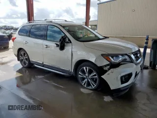2018 Nissan Pathfinder Platinum with VIN 5N1DR2MM2JC619372, listed as a Copart auction lot 61773785 with 175,757 mi miles and Clean title. Bid and sale history available at DreamBid. Image 4.