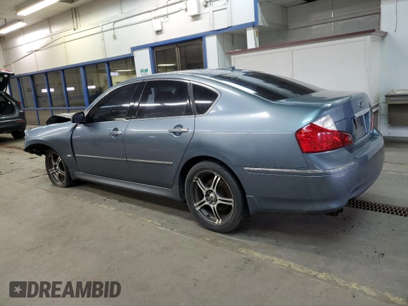 2008 Infiniti M с VIN JNKAY01F88M650360, выставлен на аукционе Copart как лот 48928295 с пробегом 123 091 миль миль и Чистый • Clean title. История ставок и продаж доступна на DreamBid. Изображение 2.