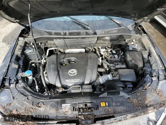 2018 Mazda CX-5 Touring with VIN JM3KFBCM3J0382258, listed as a Copart auction lot 50463005 with 61,887 mi miles and Salvage Title. Bid and sale history available at carsss.com. Image 12.