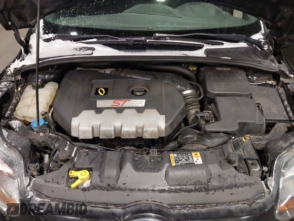 2014 Ford Focus ST with VIN 1FADP3L96EL355713, listed as a IAAI auction lot 41572939 with 102,838 mi miles and . Bid and sale history available at carsss.com. Image 10.