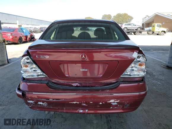 2002 Mercedes-Benz C 230/260/280/320 with VIN WDBRF64J32F266042, listed as a Copart auction lot 53196315 with 178,006 mi miles and Salvage title. Bid and sale history available at DreamBid. Image 6.