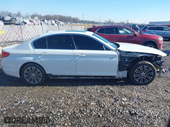 2019 BMW 5 Series 530i with VIN WBAJA5C54KBX87111, listed as a IAAI auction lot 41640822 with 55,500 mi miles and . Bid and sale history available at DreamBid. Image 13.