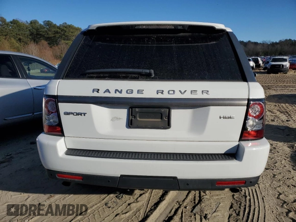 2013 Land Rover Range Rover Sport HSE with VIN SALSF2D45DA800771, listed as a Copart auction lot 83470414 with 127,024 mi miles and Salvage Title. Bid and sale history available at carsss.com. Image 6.